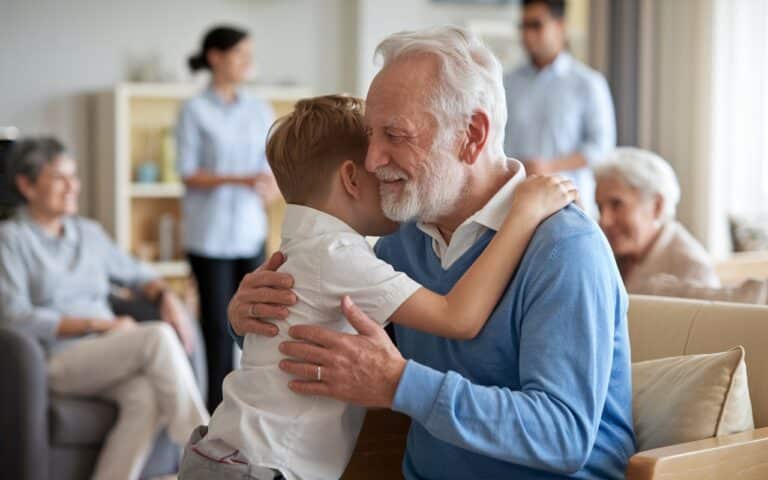 Importanza del supporto familiare nella vita in casa di riposo