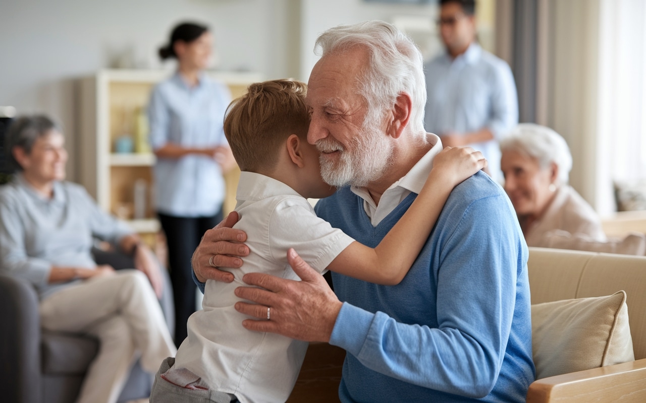 Importanza del supporto familiare nella vita in casa di riposo