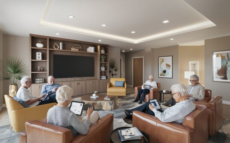 Il ruolo della tecnologia nelle case di riposo moderne