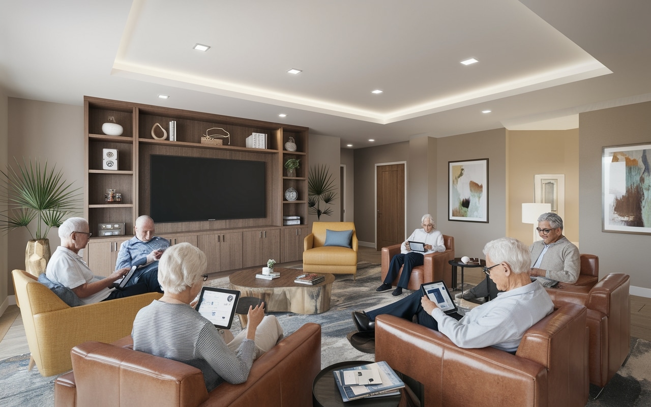 Il ruolo della tecnologia nelle case di riposo moderne