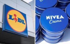Lidl sfida Nivea: un nuovo vaso blu a basso costo rivaleggia con il gigante della cura della pelle