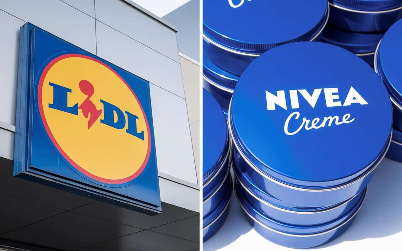 Lidl sfida Nivea: un nuovo vaso blu a basso costo rivaleggia con il gigante della cura della pelle